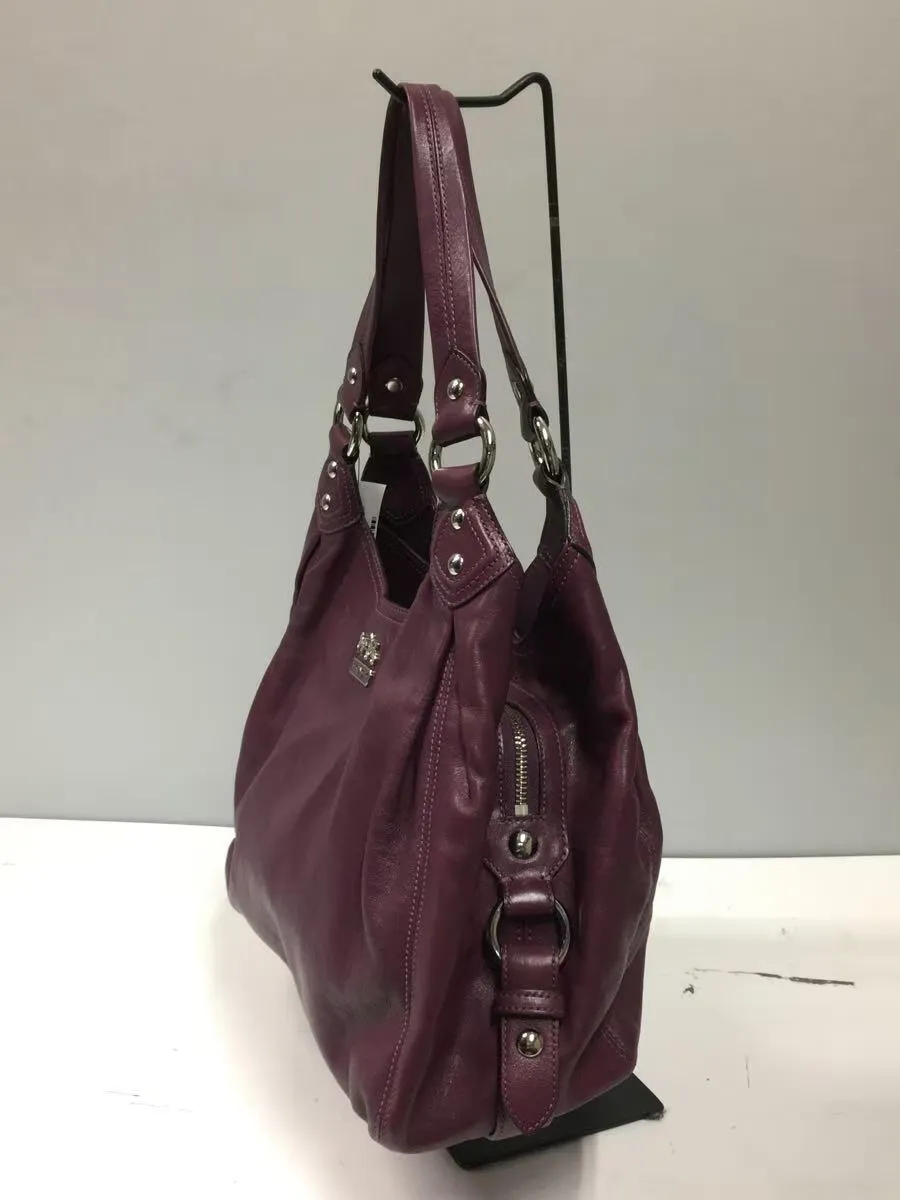 14336 COACH Maggie Madison handbag leather 14336 Used purple