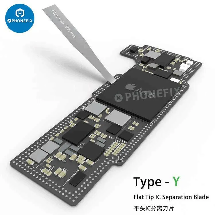2UUL YCS 3 In 1 Blades Set CPU IC Disassemble Glue Removal Tool