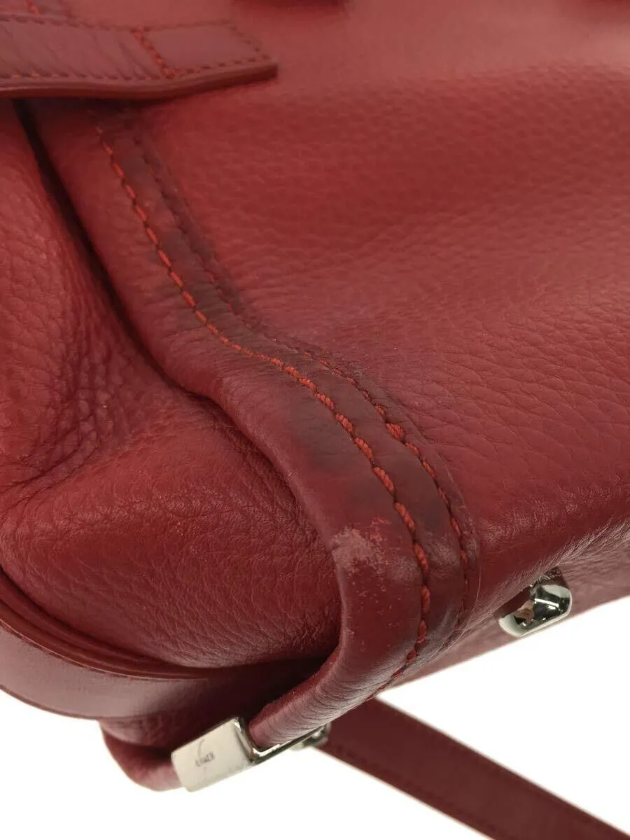 36235 Used  COACHHandbag Leather RED 36235 Used