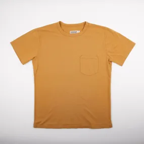 9 oz Pocket Tee | Mustard | Freenote Cloth