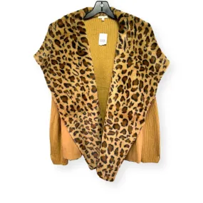 Animal Print Sweater Cardigan Kate & Sam, Size L