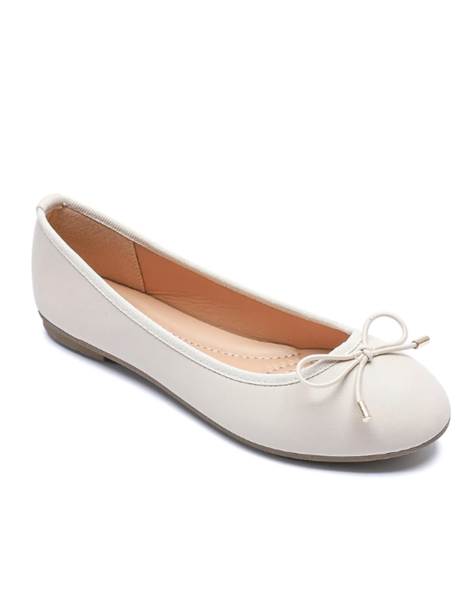 ANNA BALLERINA SKOR - BEIGE