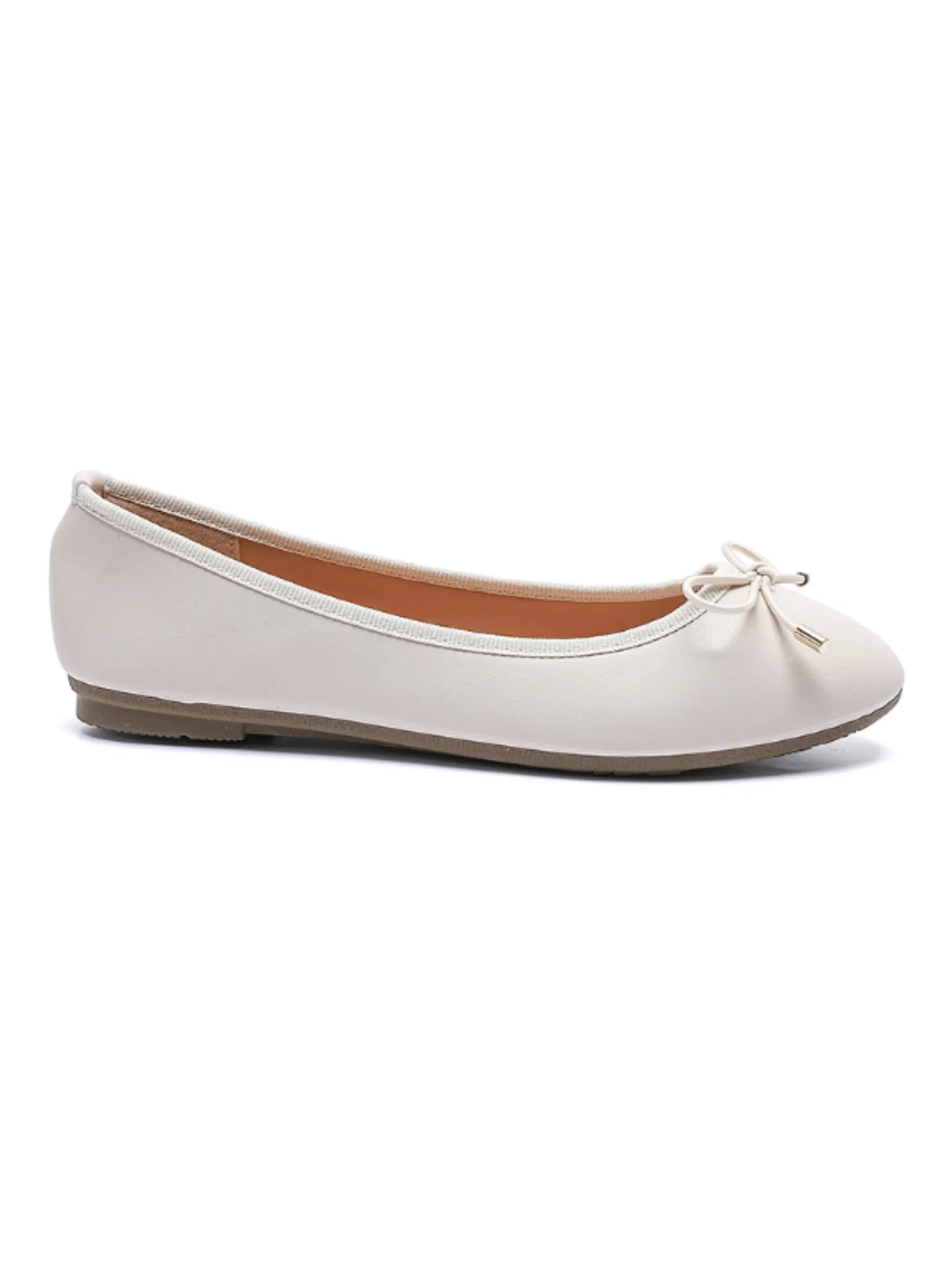 ANNA BALLERINA SKOR - BEIGE