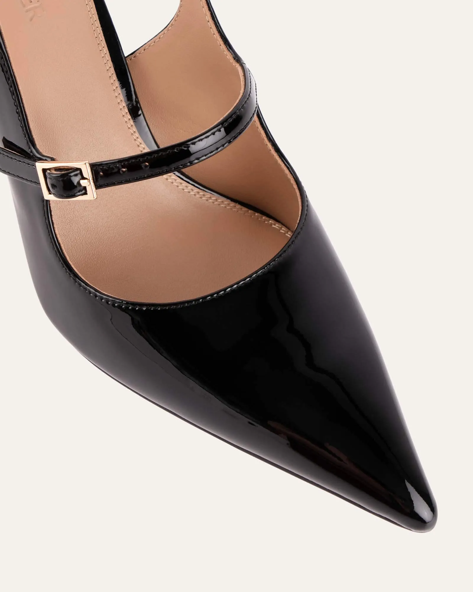 ARCHER HIGH HEELS BLACK PATENT