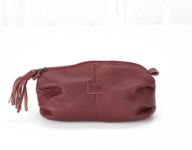 Ariadne case - Burgundy leather