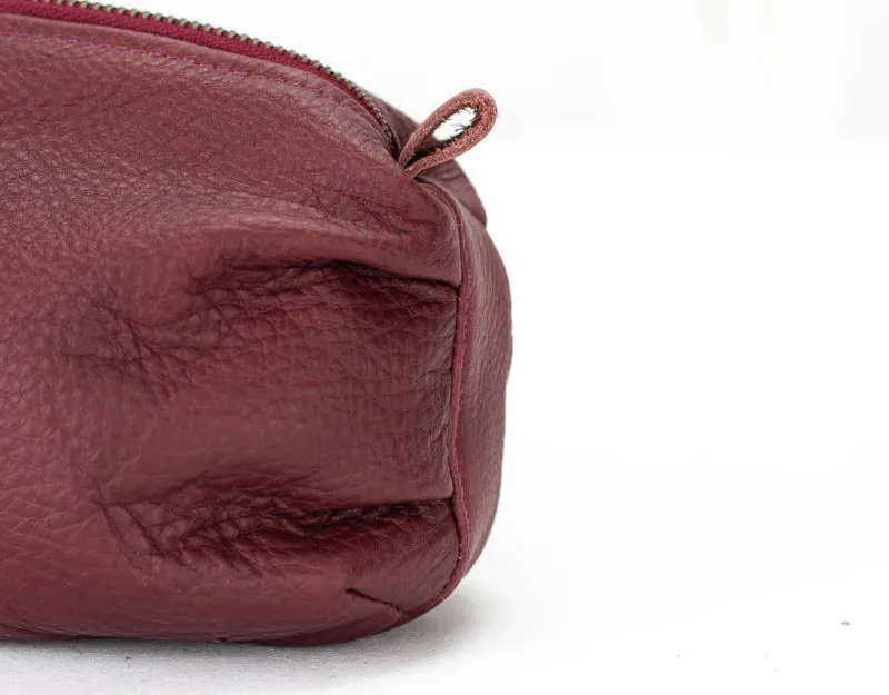 Ariadne case - Burgundy leather