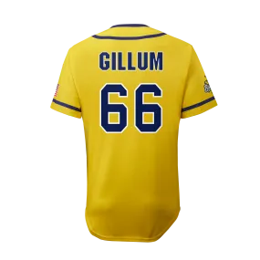 Bananas Tyler Gillum #66 EvoShield Jersey - Yellow