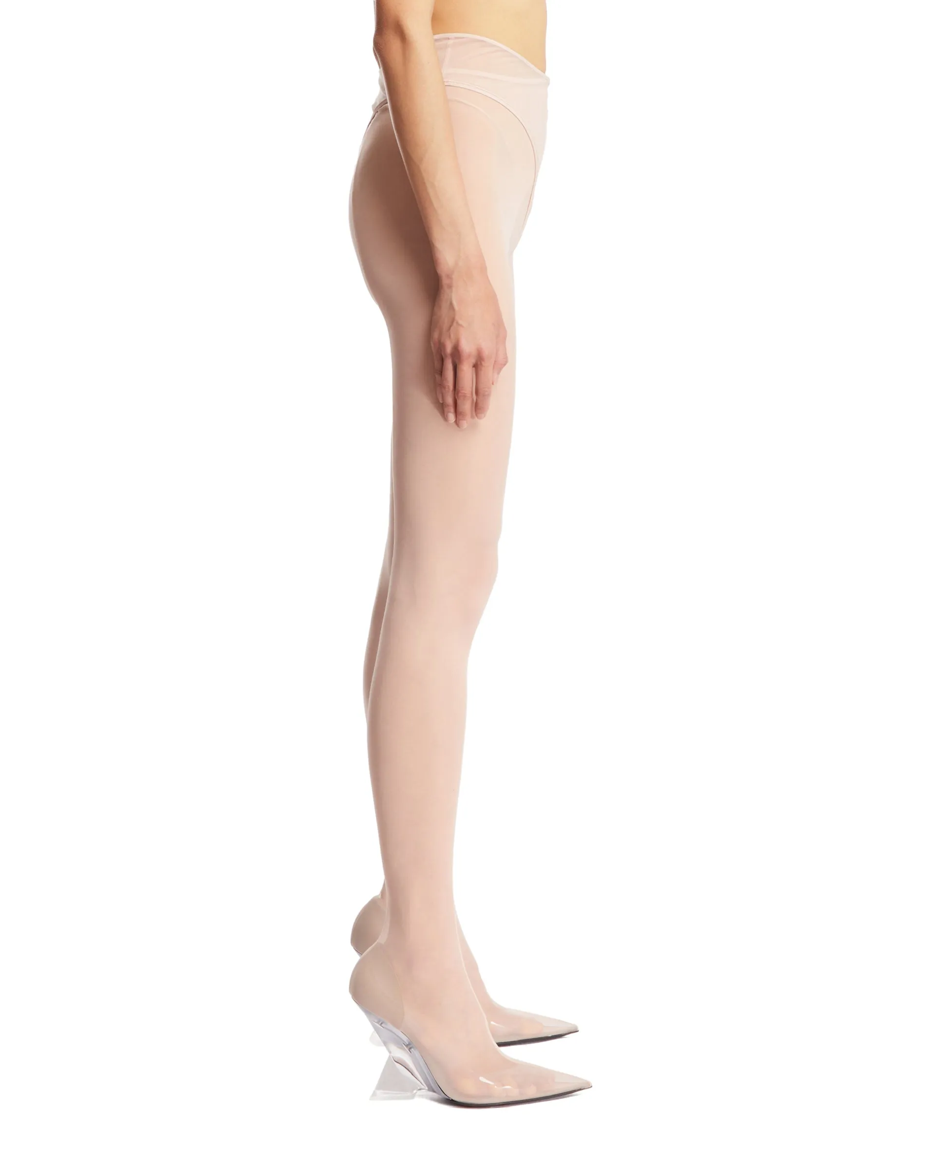 Beige Cheopissima Thigh High