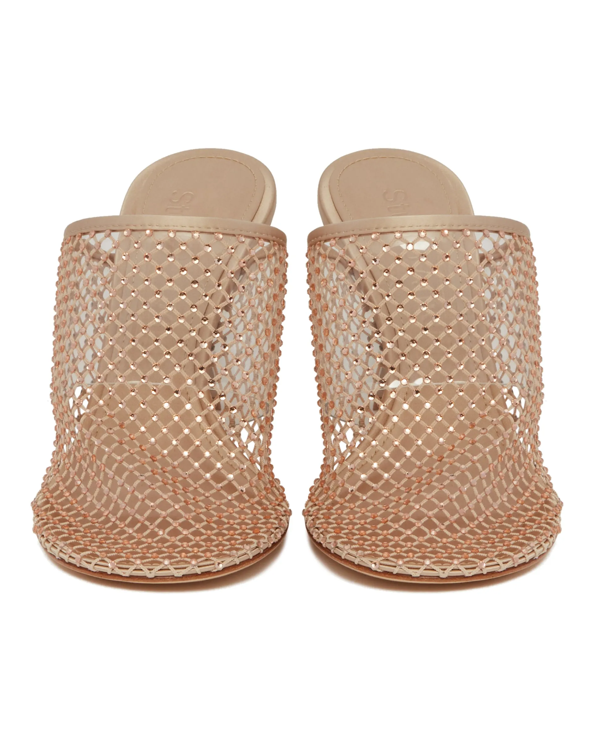 Beige Dolly Mules