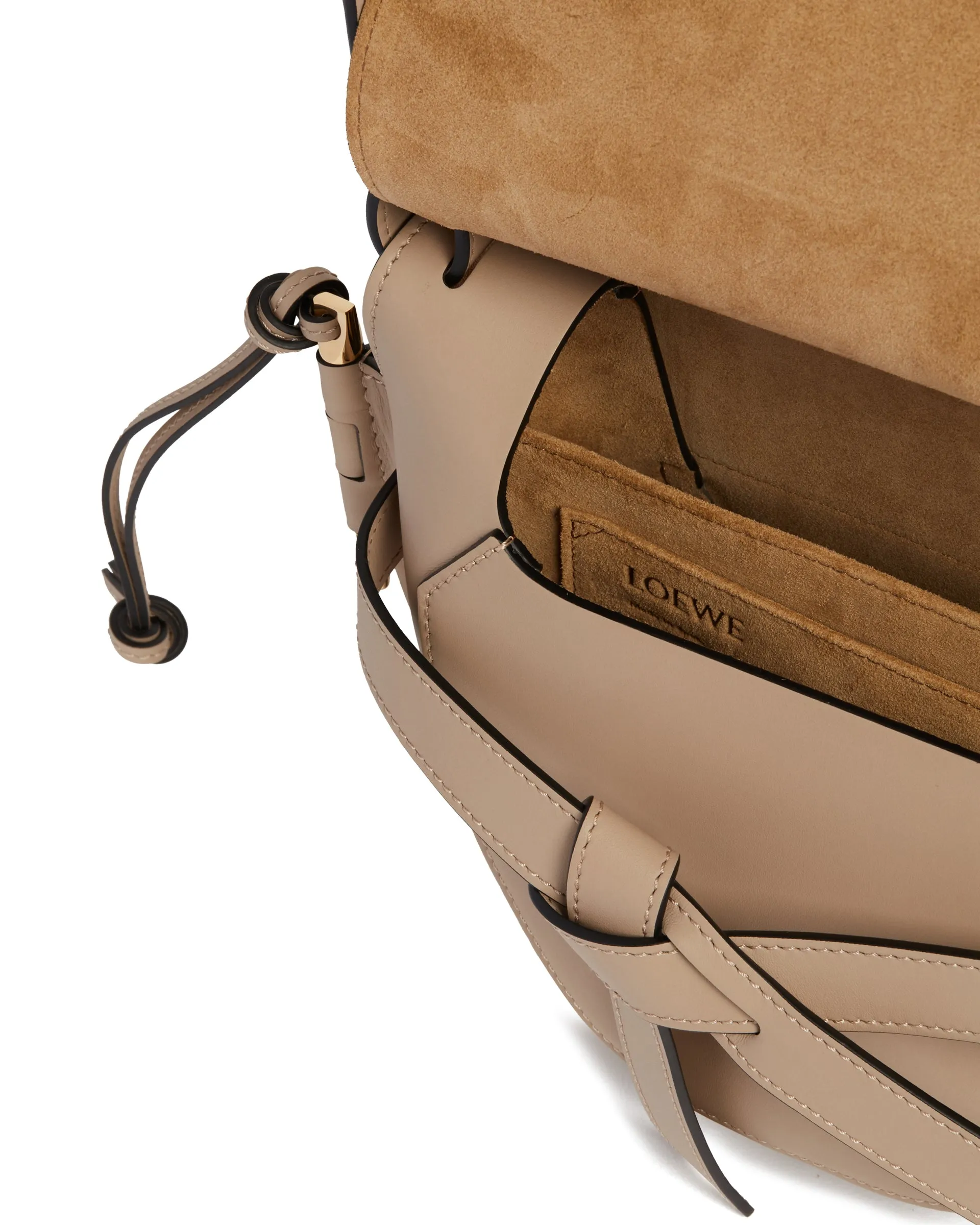 Beige Small Gate Bag