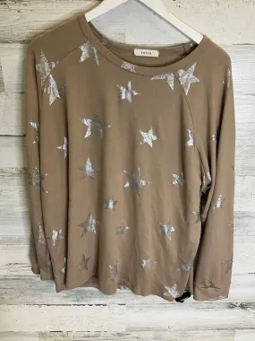 Beige Top Long Sleeve Entro, Size L