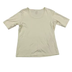 BEIGE TOP SS BASIC by L.L. BEAN Size:S