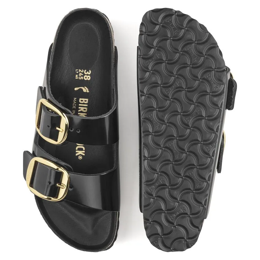 Birkenstock Arizona Big Buckle - High Shine Black