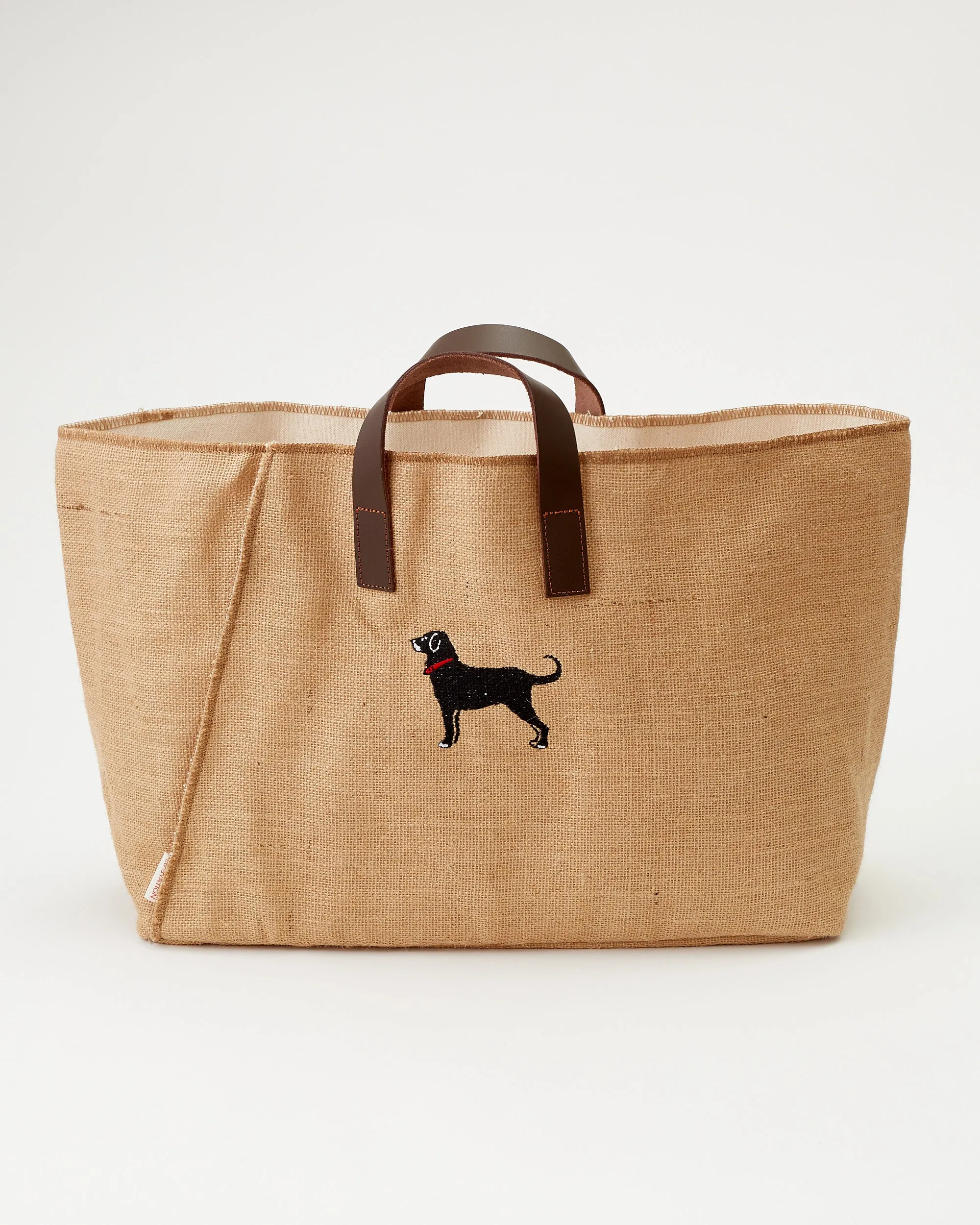 Black Dog Natural Fiber & Leather Tote