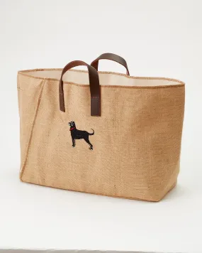 Black Dog Natural Fiber & Leather Tote