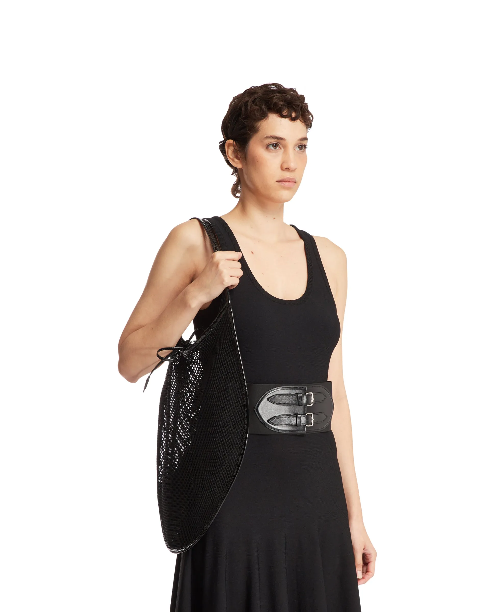 Black One Piece Medium Bag