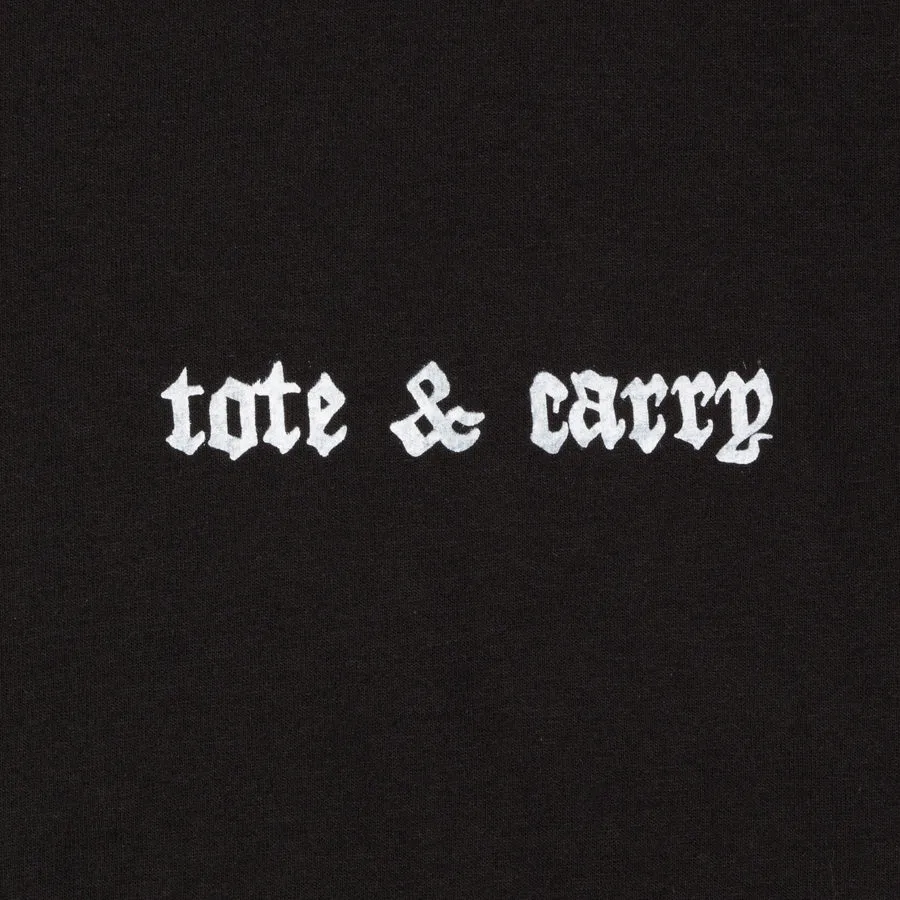 Black Tote&Carry Design T-Shirt