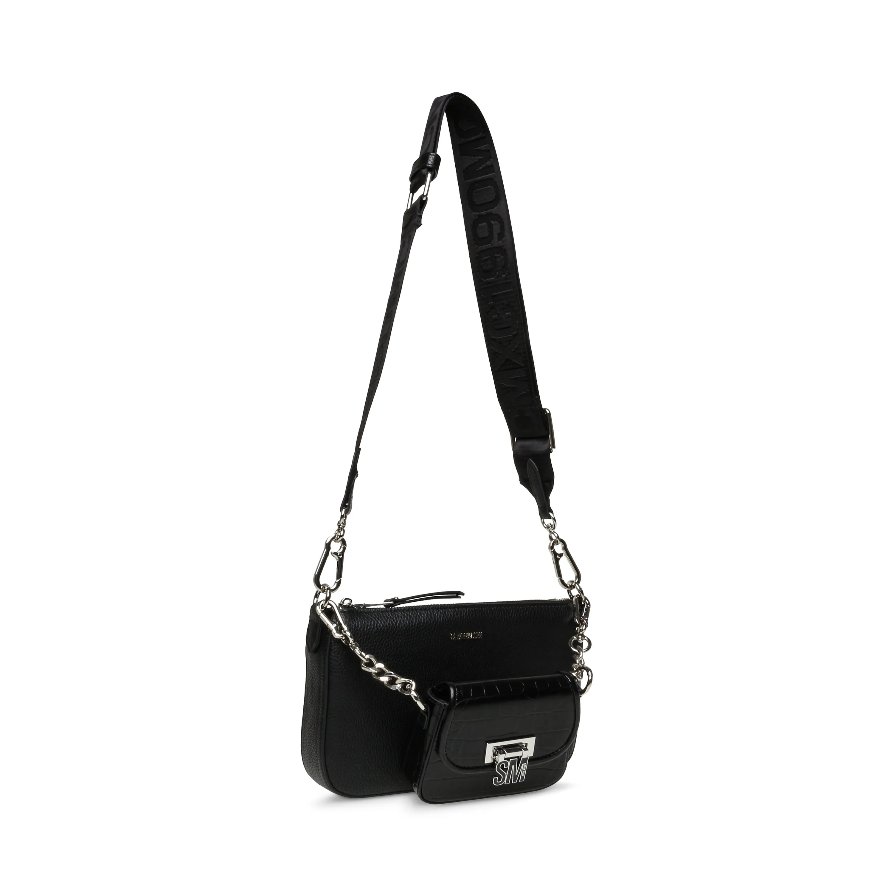 Bnaim Crossbody Bag BLK/SIL