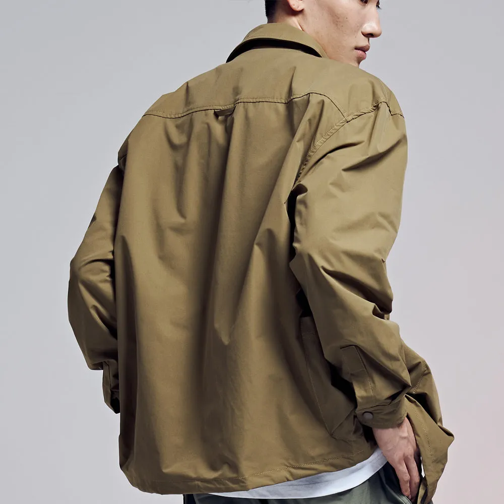 Boysnextdoor Coach Shirt Jacket Khaki