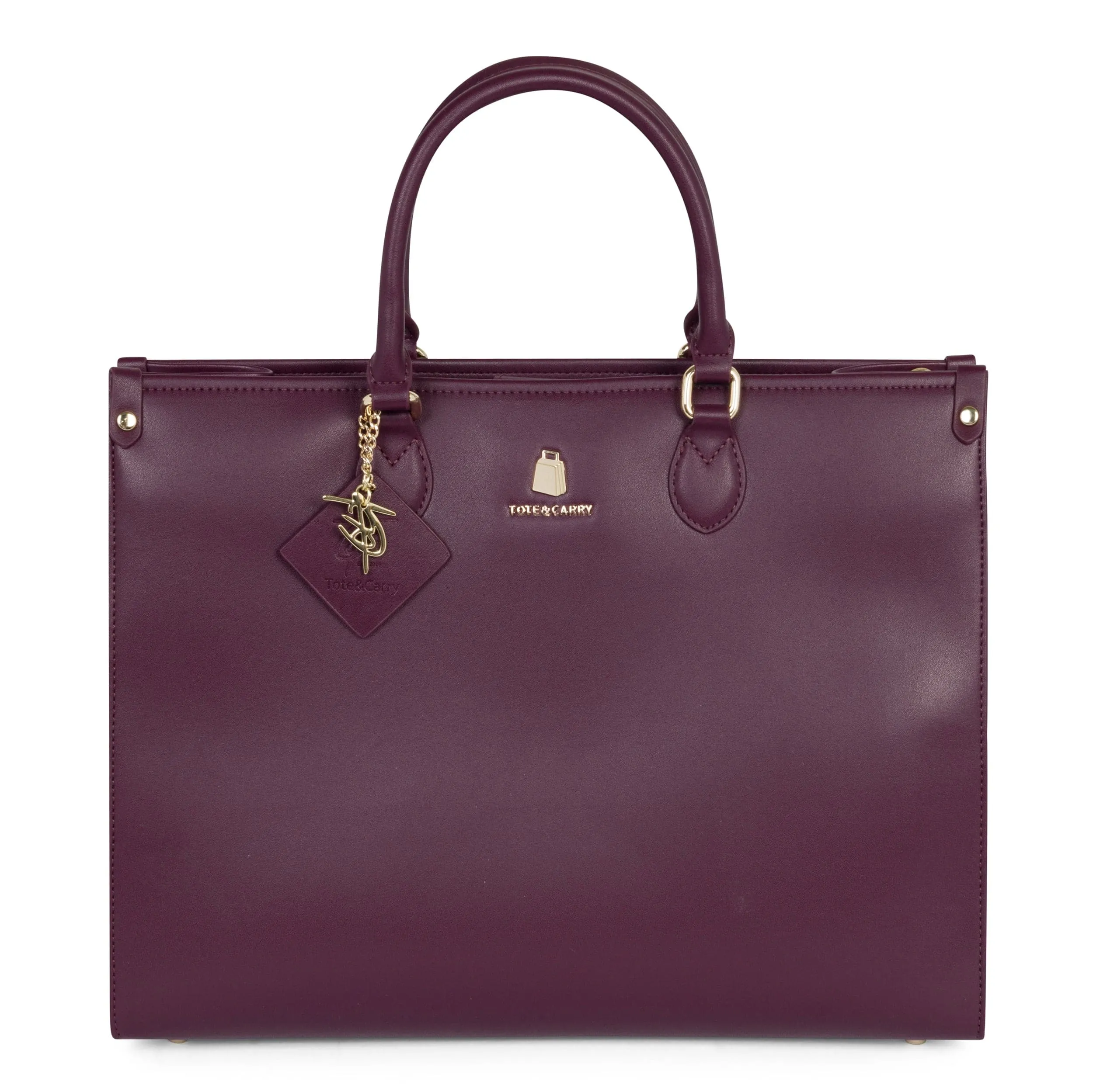 Burgundy Mini Tote Bag