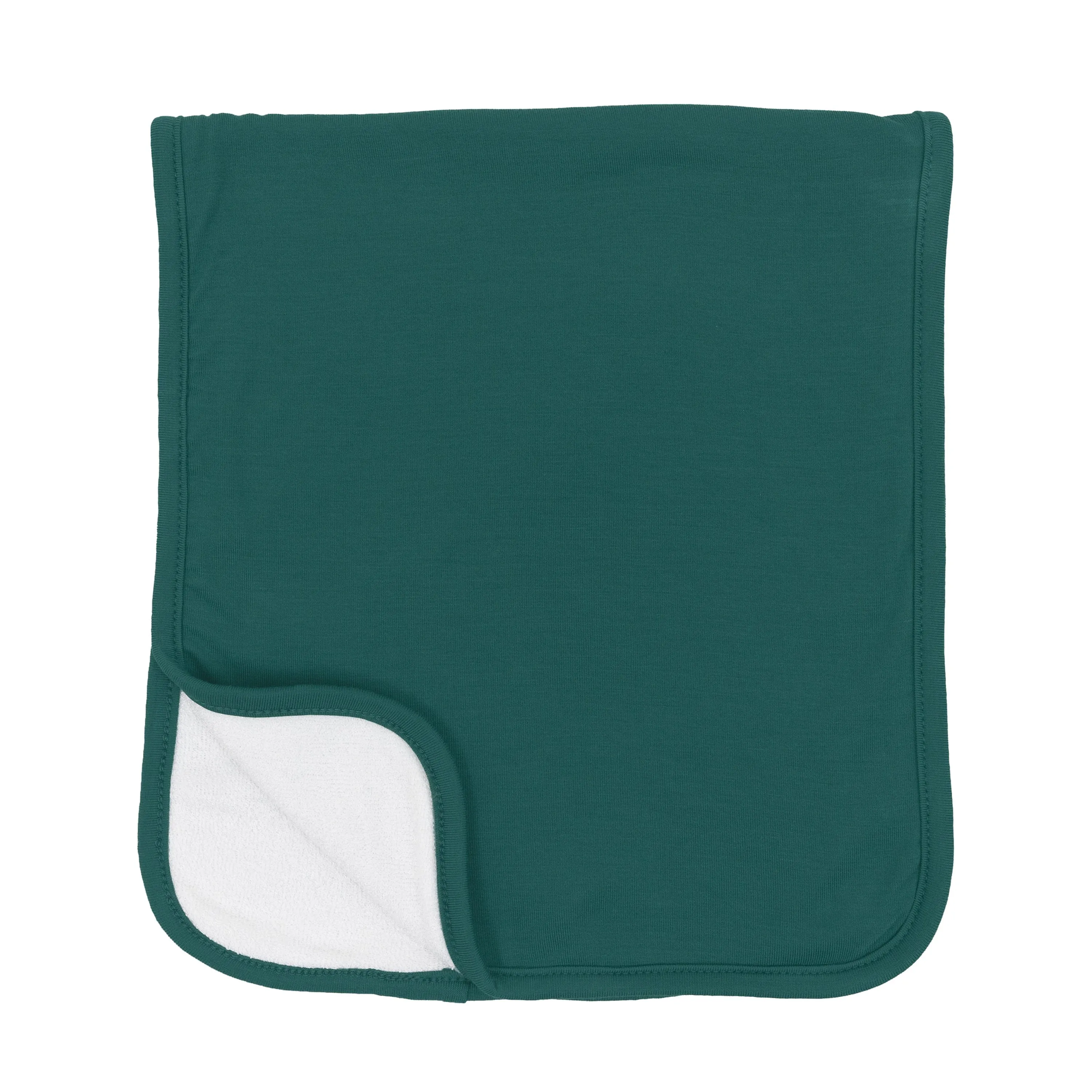 Burp Cloth in Emerald