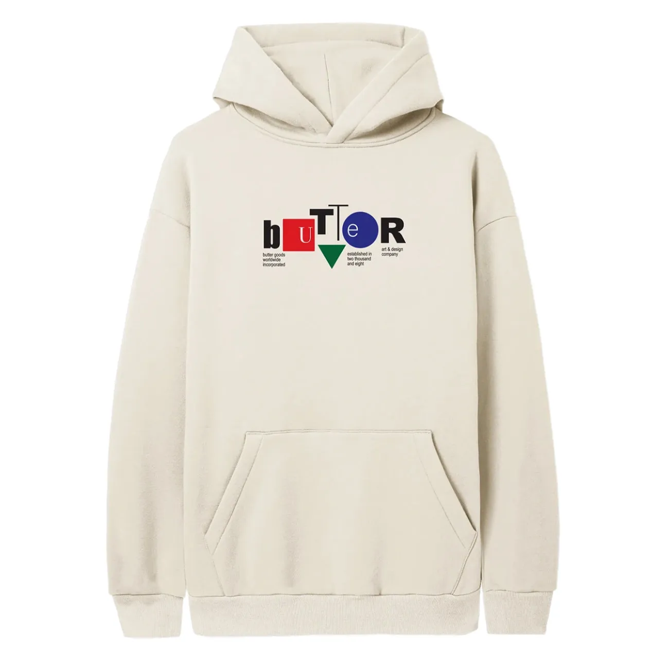 Butter Goods Design Co Pullover Hood 'Cream'