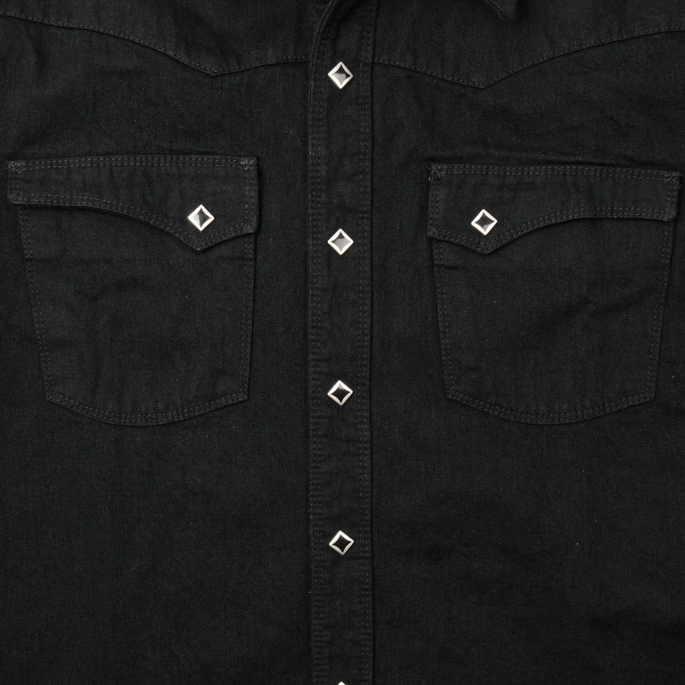 Calico Shirt | 9 oz Black Denim | Freenote Cloth