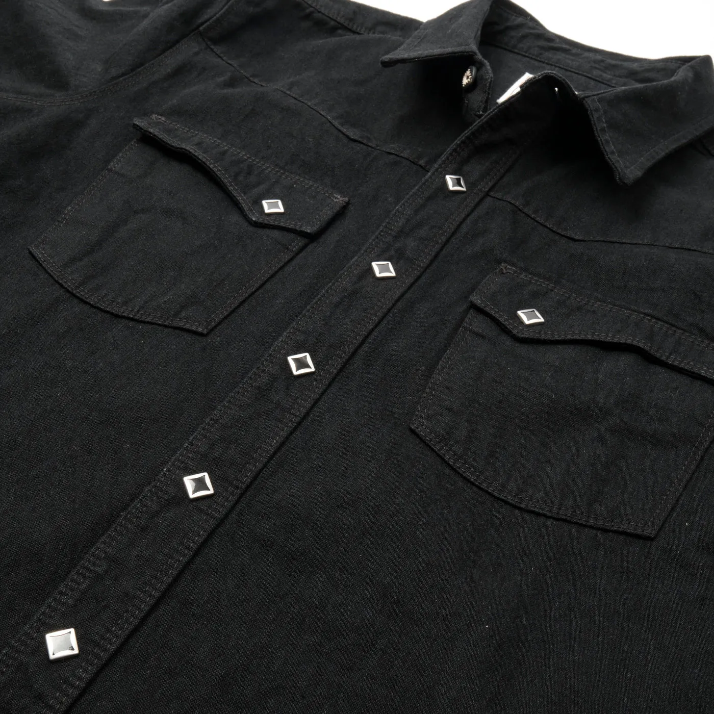 Calico Shirt | 9 oz Black Denim | Freenote Cloth