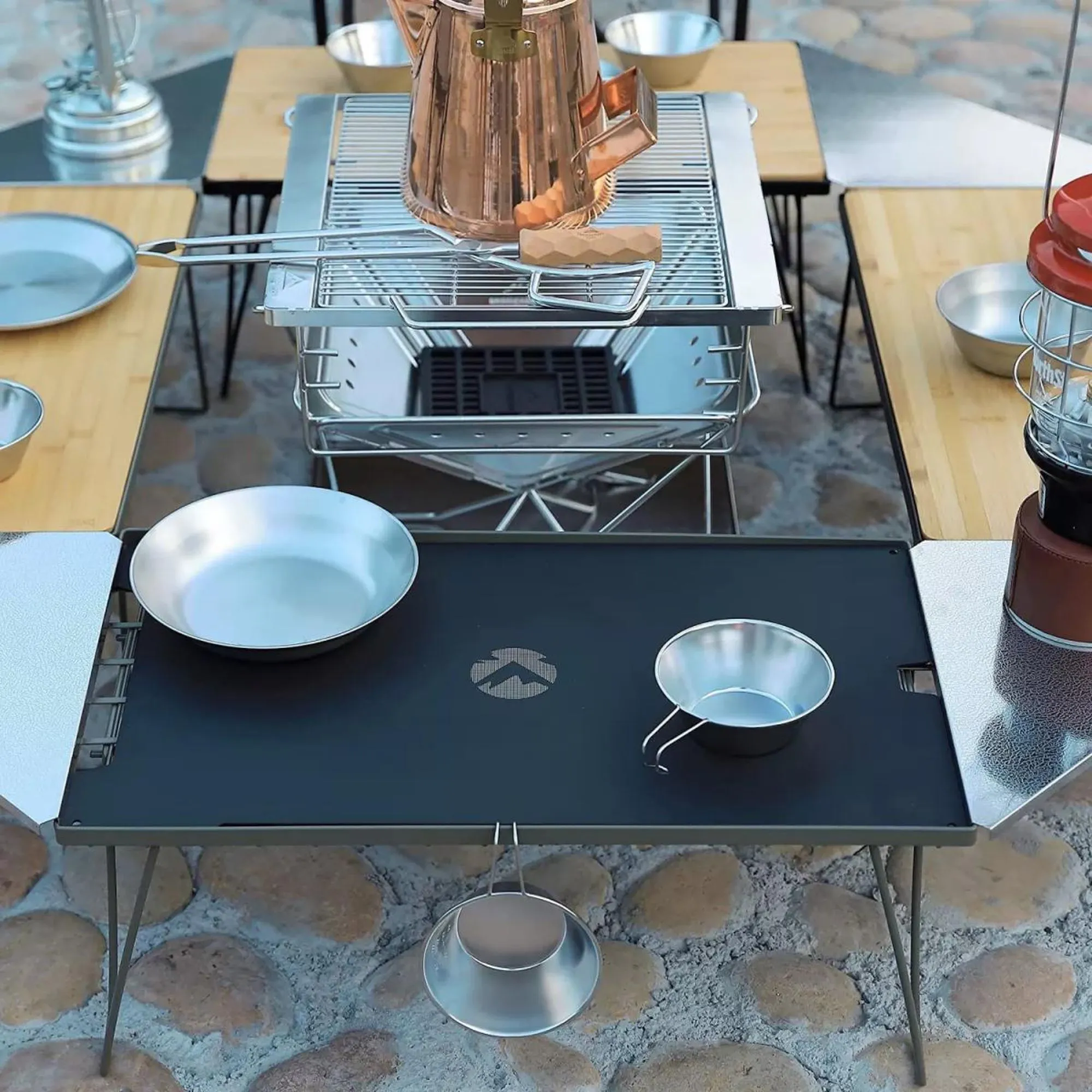 Campingmoon Aluminium Alloy Table Tray