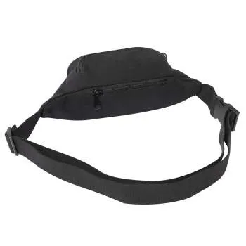 Canvas Crossbody Fanny Pack - Black