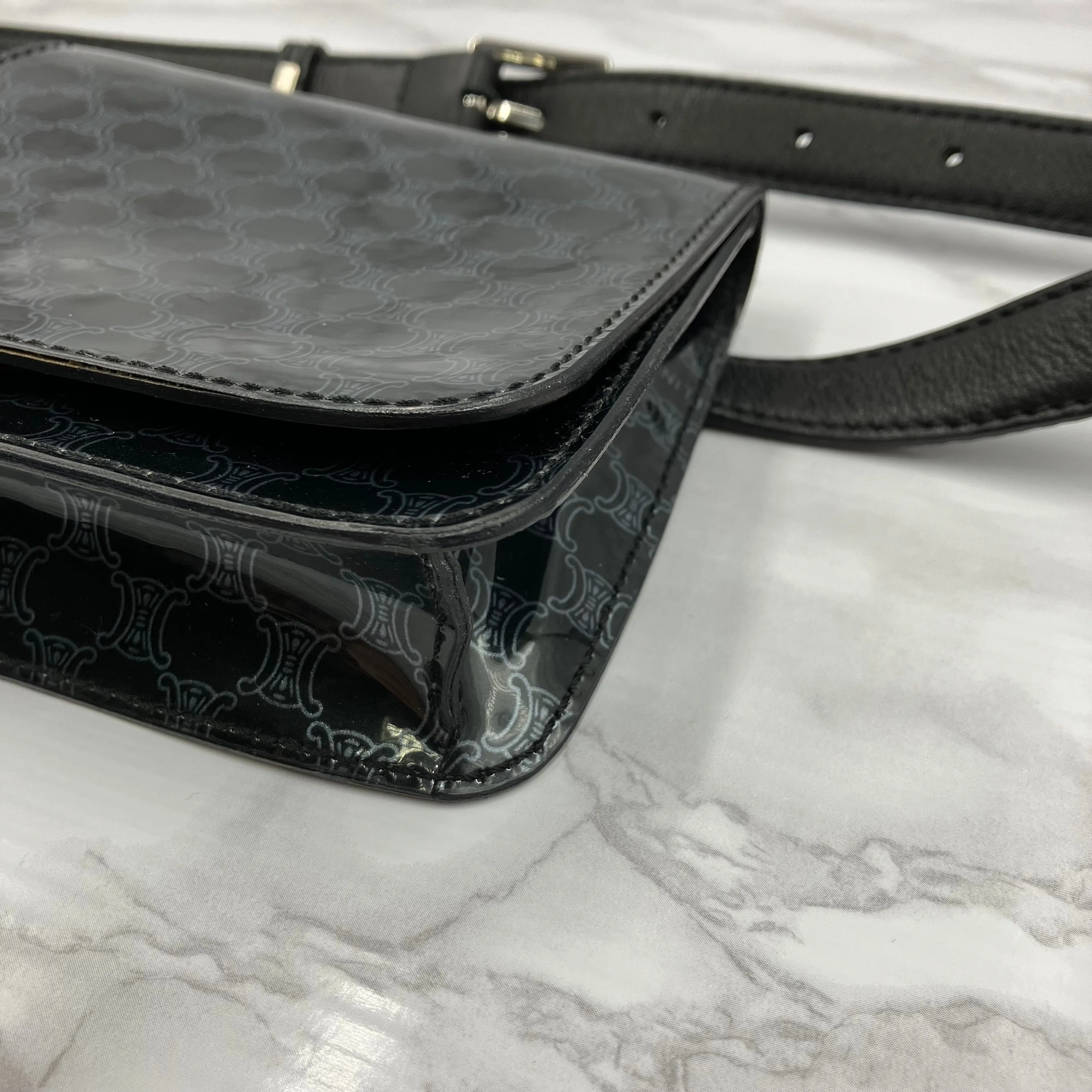 CELINE Macadam Waist Bag