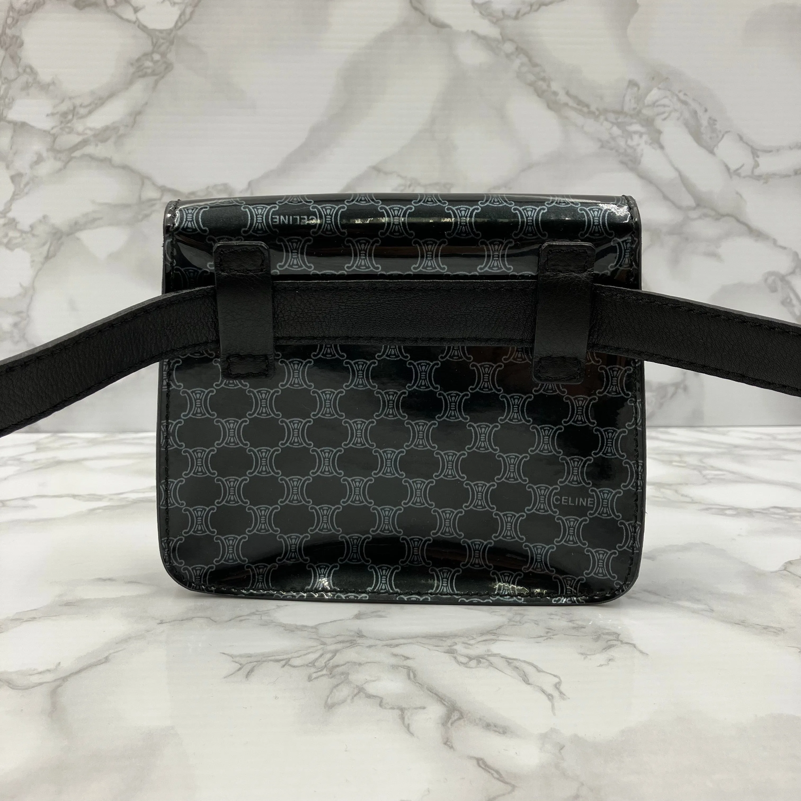 CELINE Macadam Waist Bag