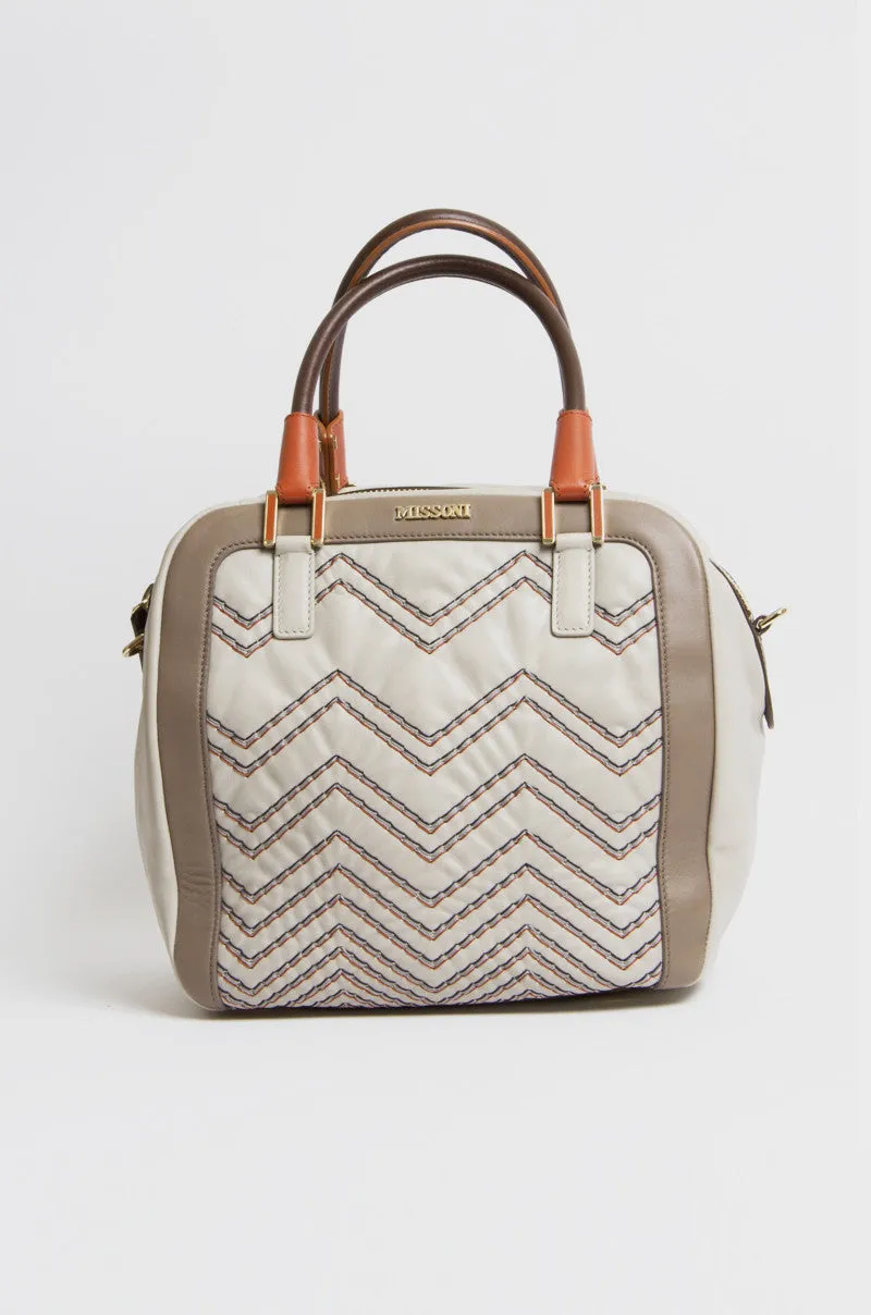 CHEVRON PRINT PURSE