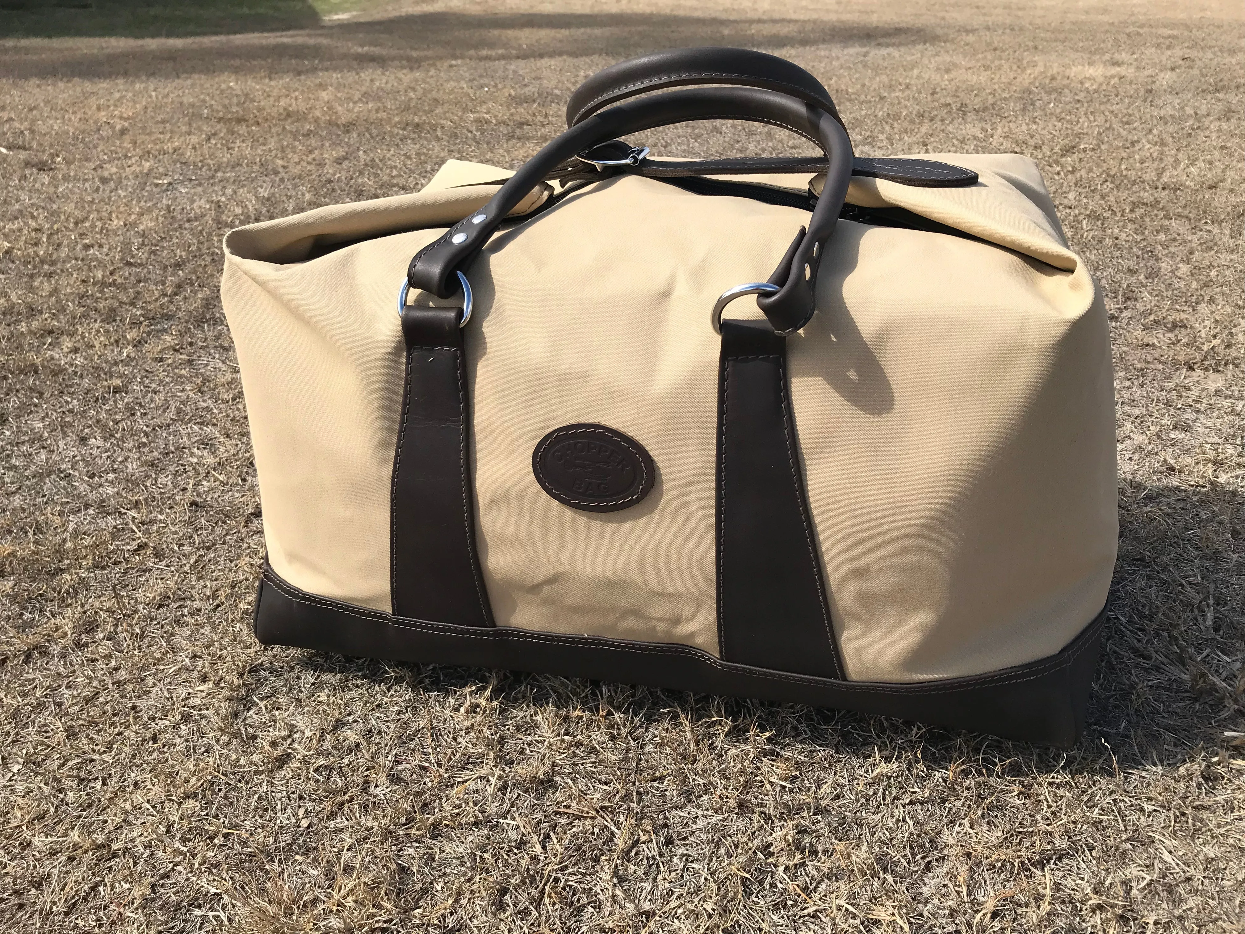 Chopper Bag - LARGE - Canvas/Leather