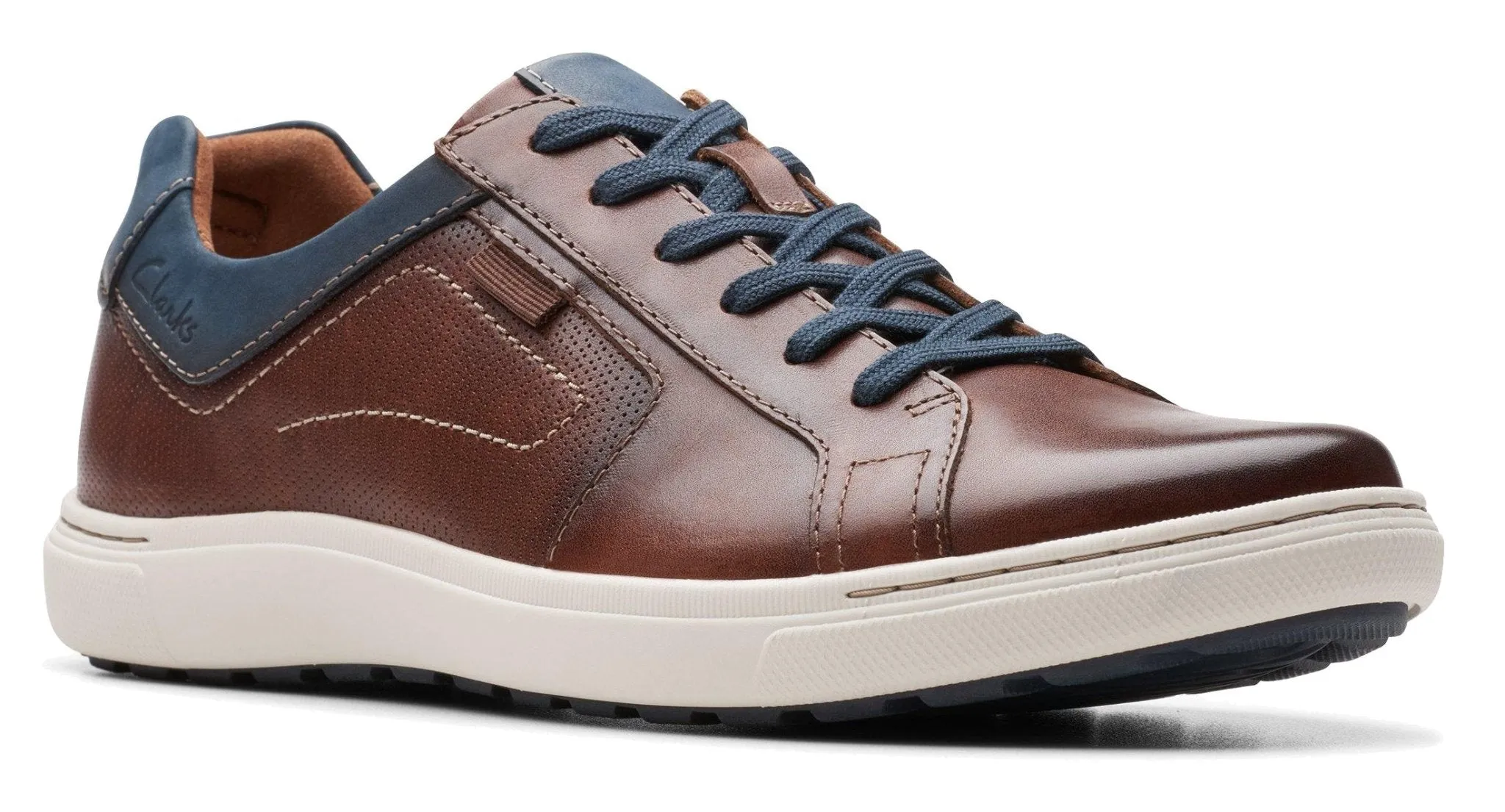 Clarks Mapstone Lace Mahogany