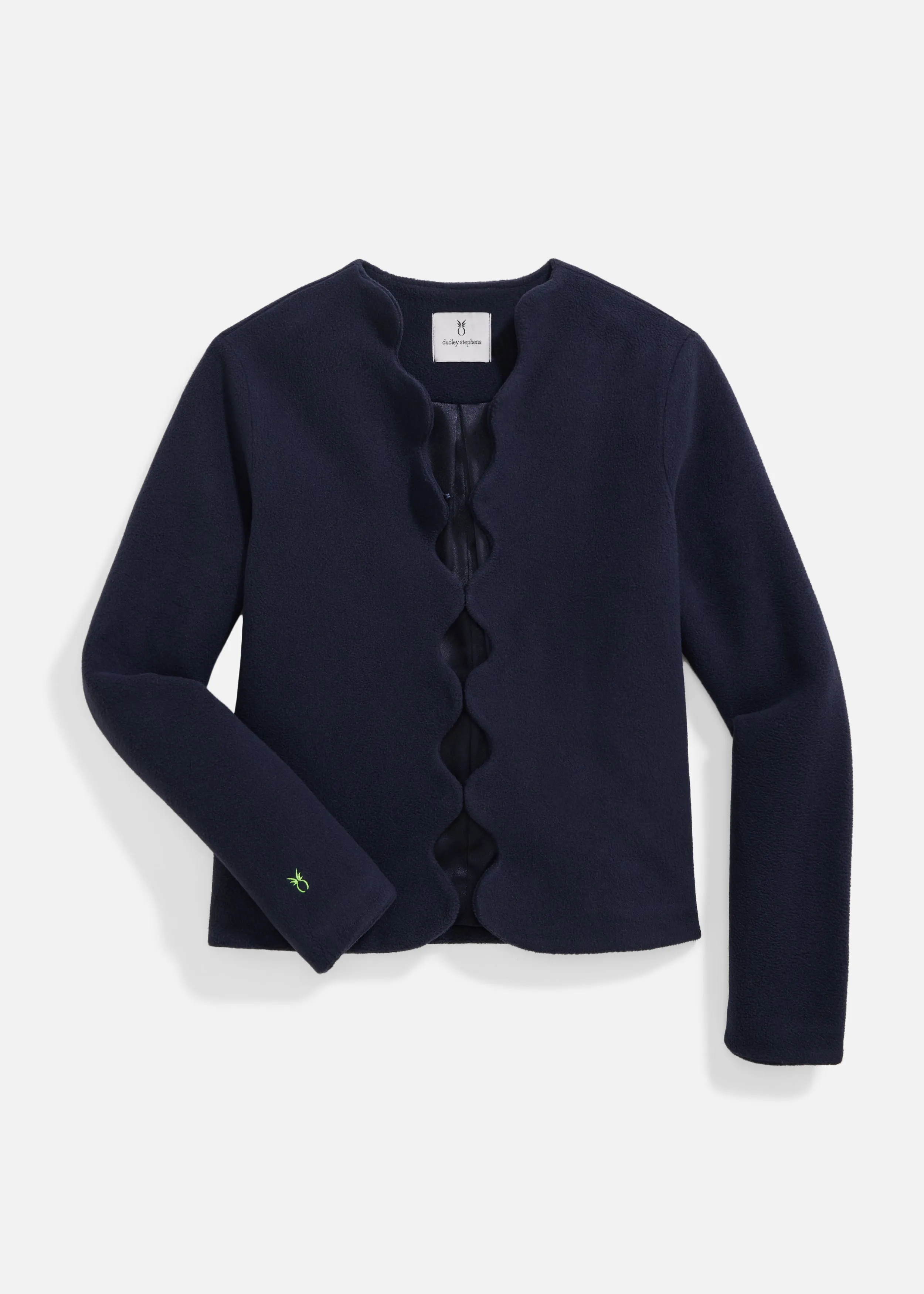 Coach House Blazer in Vello Fleece (Navy)