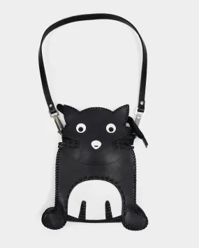 Custo Barcelona Black And White Cat Bag 2000's