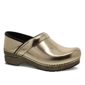 Dansko Womens Professional Clogs in Chrome Metallic - Stylish, Comfortable Footwear for All-Day Support