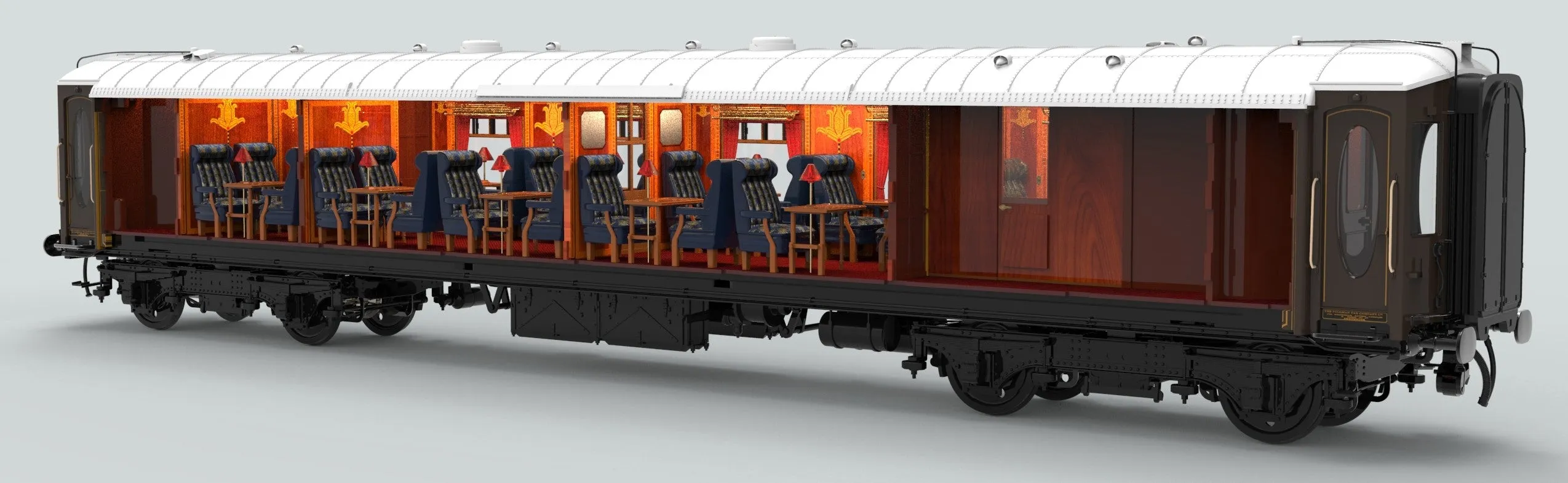 Darstaed D25-02D Finescale O Gauge All Steel Type K Pullman Kitchen 3rd Coach '71' (Pre-order)