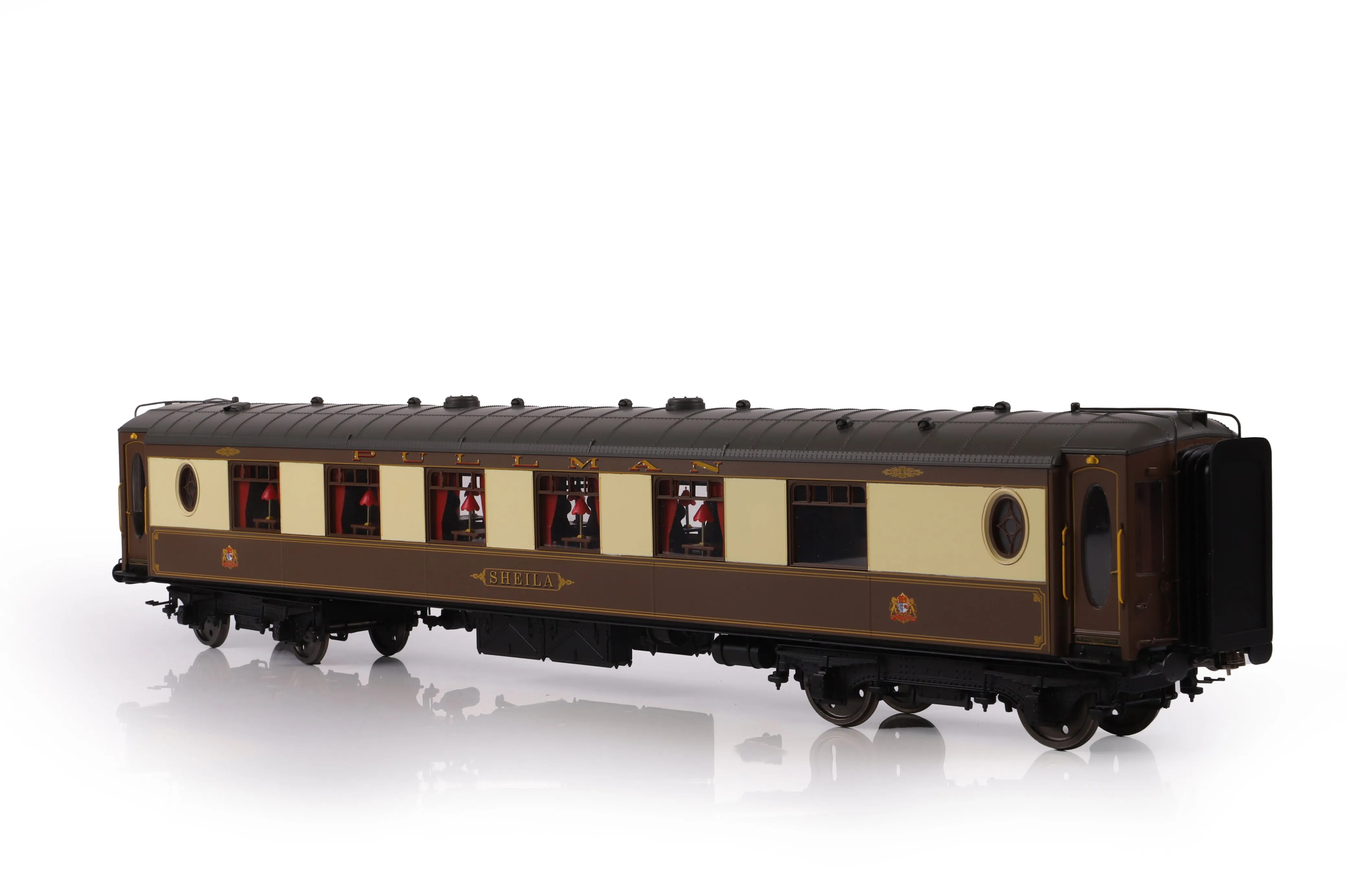 Darstaed D25-03G Finescale O Gauge All Steel Type K Pullman Parlour 1st Coach 'Zena' (Preserved) (Pre-order)