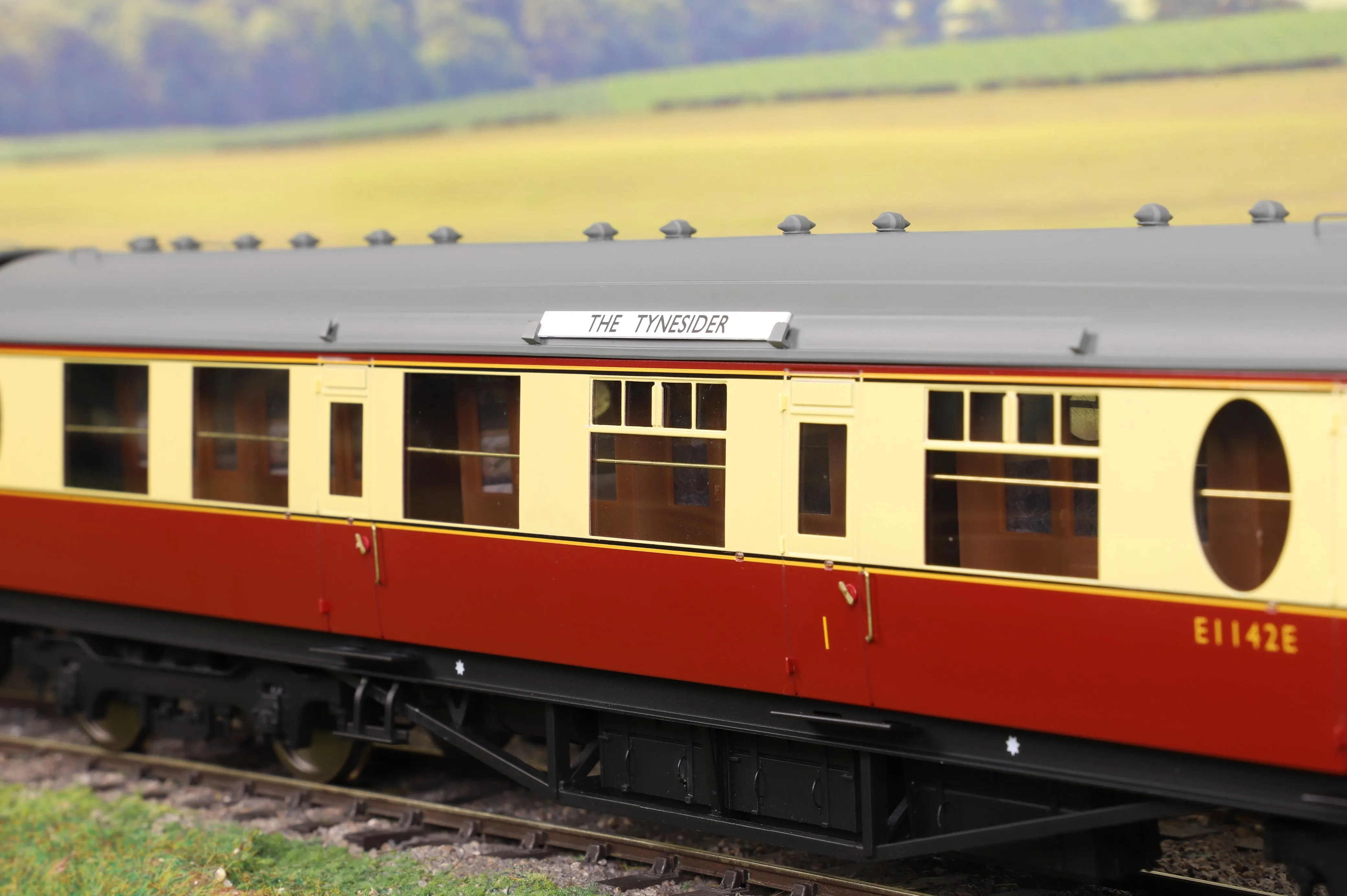 Darstaed D4-40 Finescale O Gauge Pair of Brass Painted Destination Carriage Boards