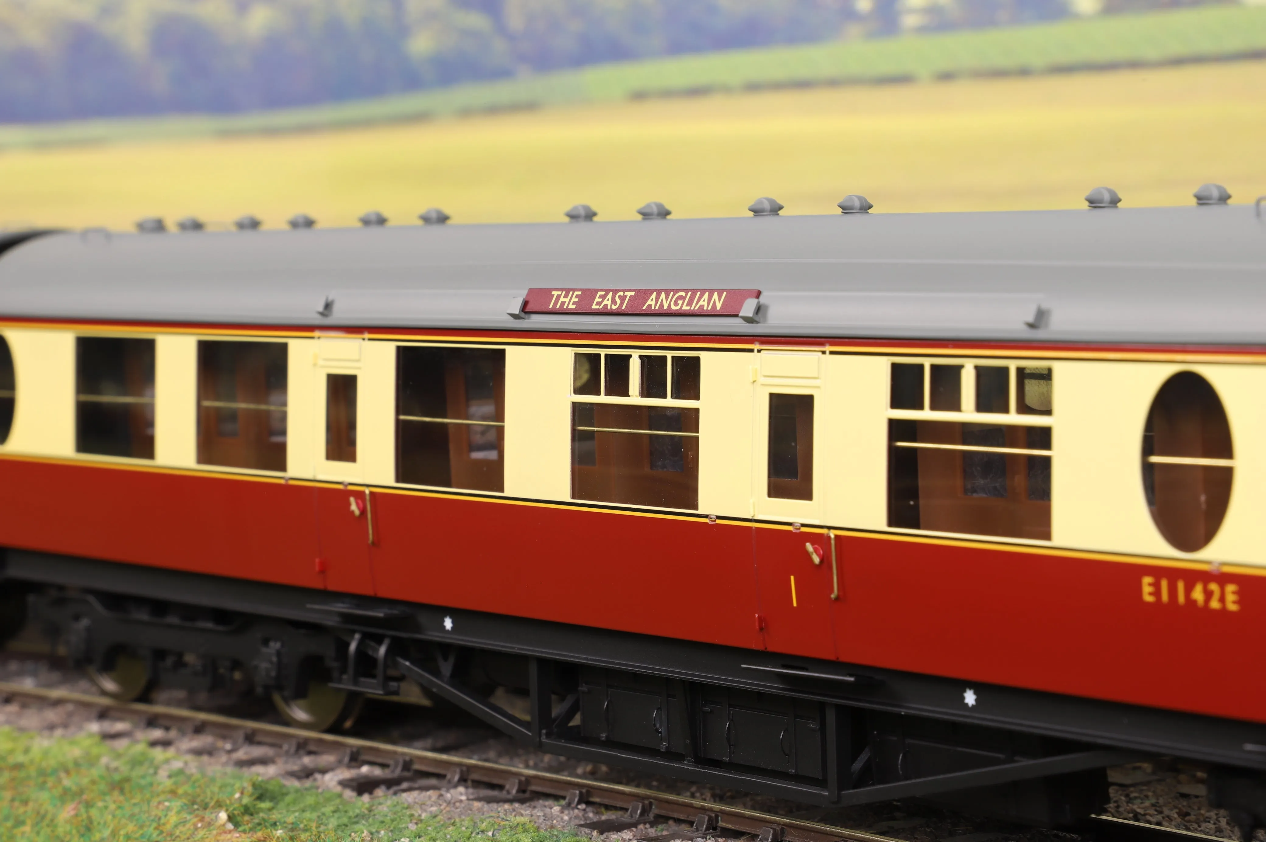 Darstaed D4-40 Finescale O Gauge Pair of Brass Painted Destination Carriage Boards