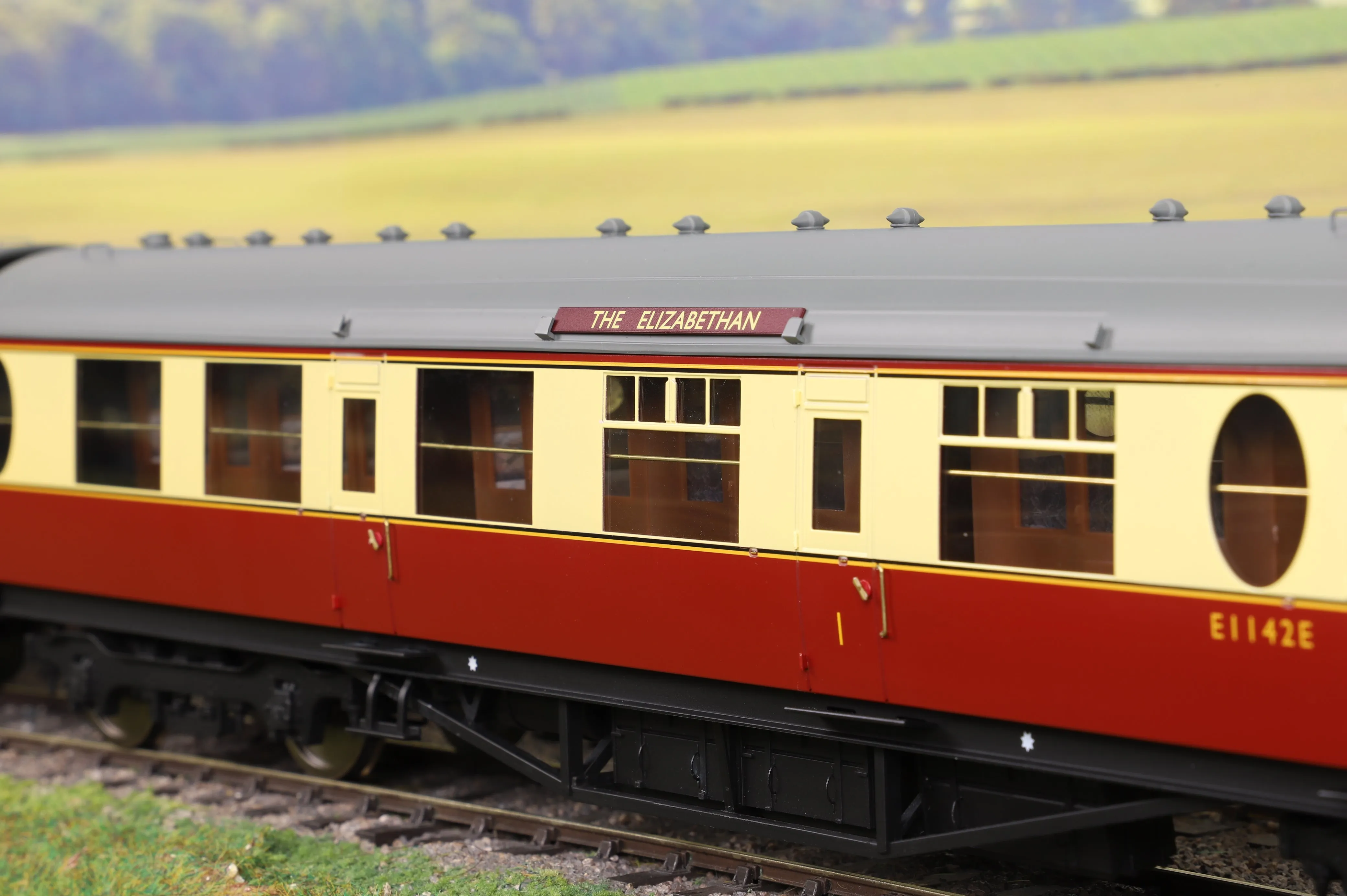 Darstaed D4-40 Finescale O Gauge Pair of Brass Painted Destination Carriage Boards