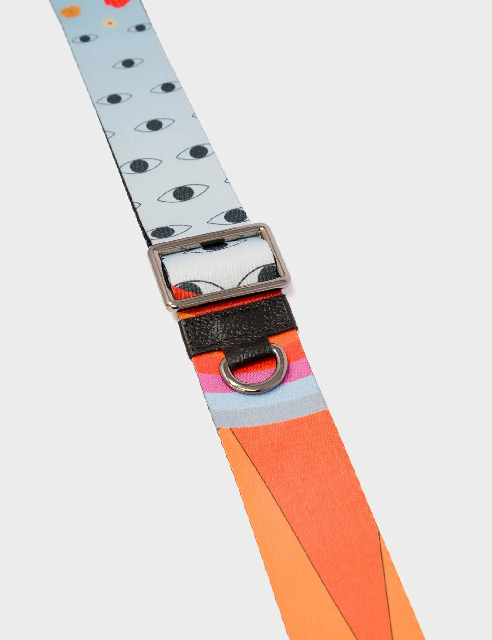 Detachable Nylon Strap - Groovy Rainbow Design