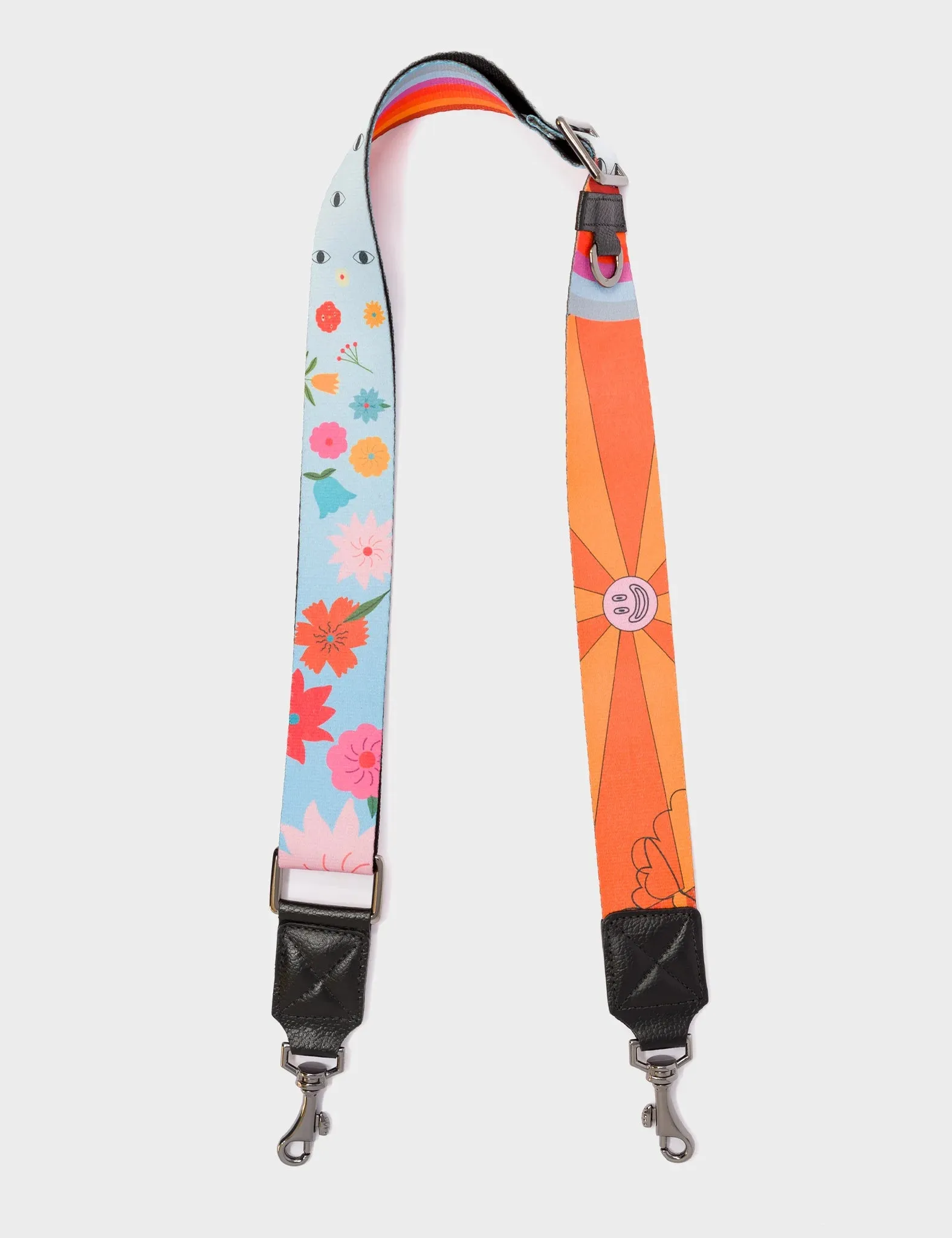 Detachable Nylon Strap - Groovy Rainbow Design