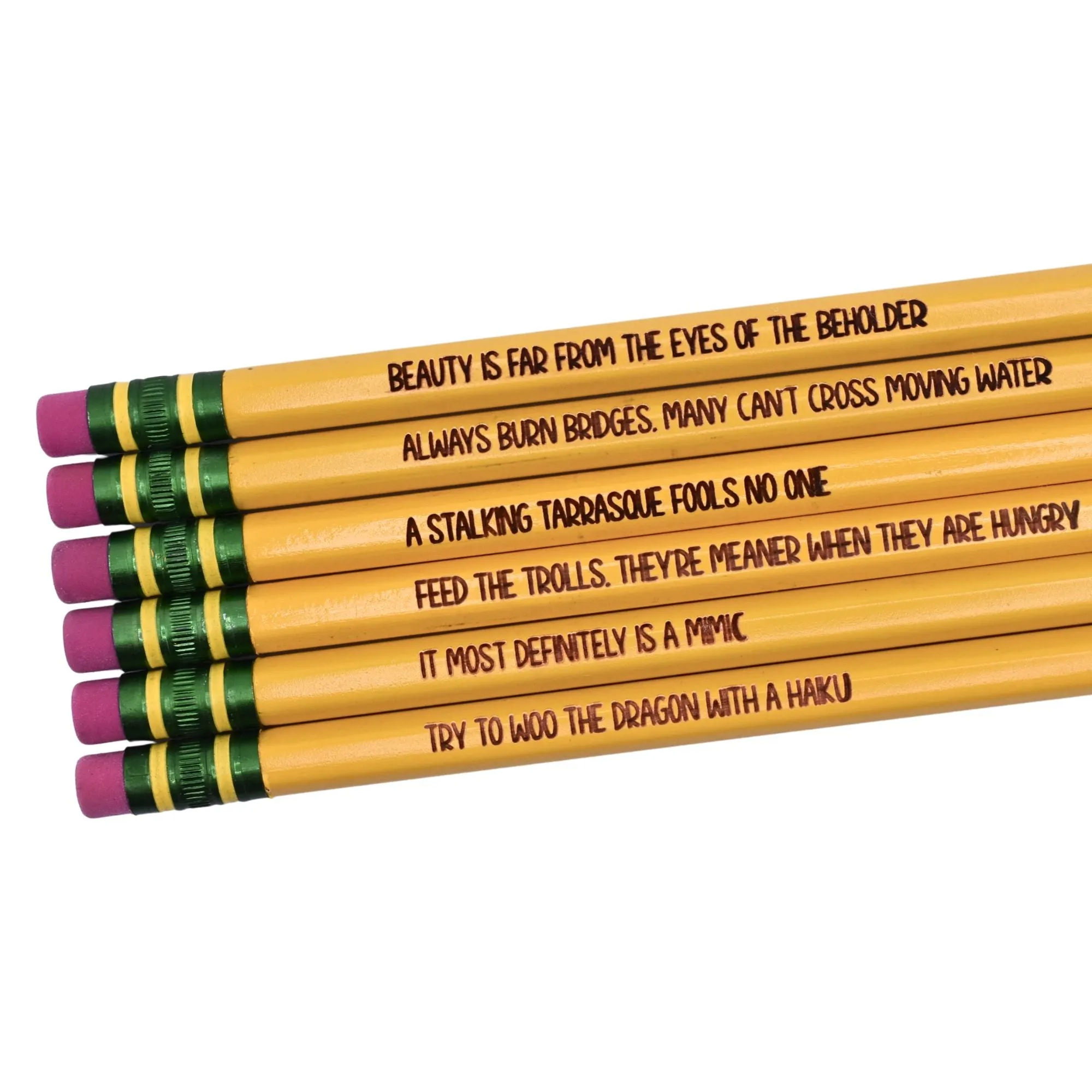 DND Advice Pencil Set