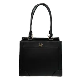 Everly Tote 3.0 — Black/Gold (Microfiber Leather) Pre-Order: Ships 11/8