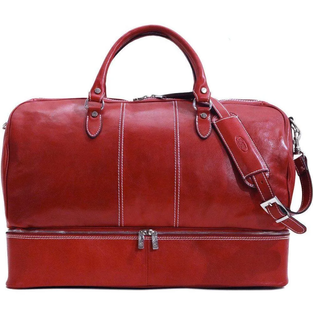 Premium Floto Leather Venezia Traveler - Handcrafted Luxury Luggage