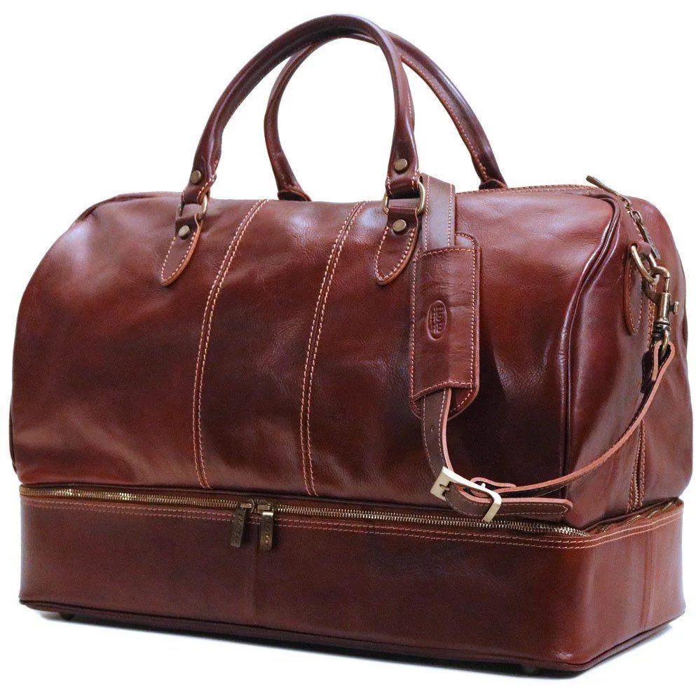 Premium Floto Leather Venezia Traveler - Handcrafted Luxury Luggage