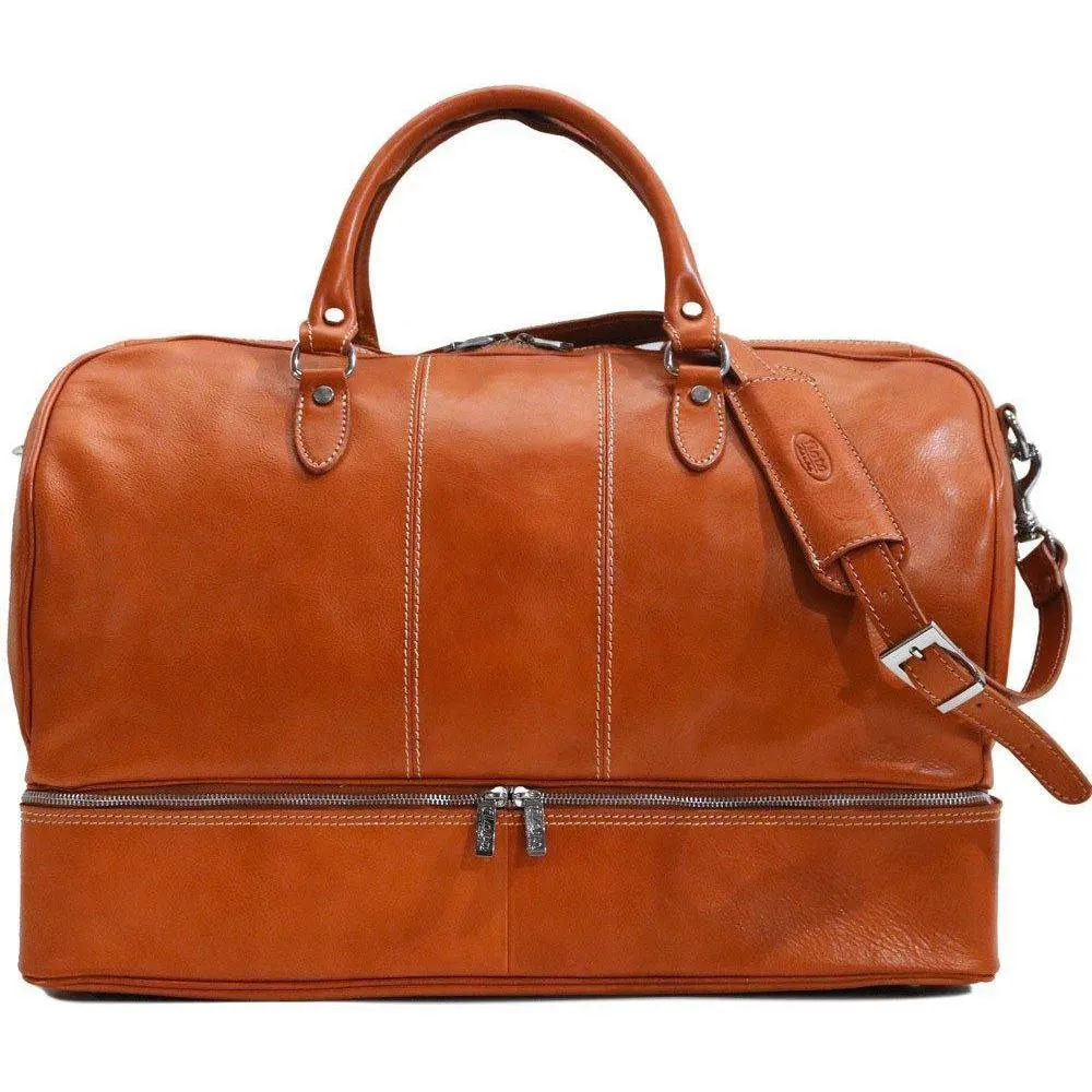 Premium Floto Leather Venezia Traveler - Handcrafted Luxury Luggage